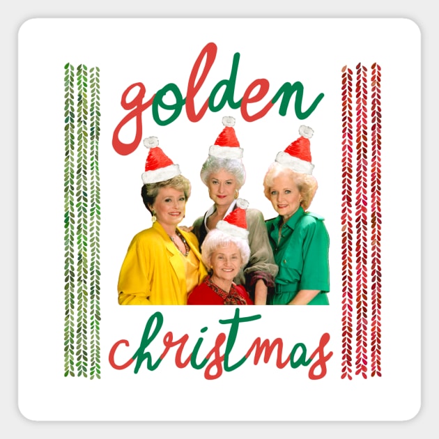 Golden Girls Christmas Magnet by ninoladesign